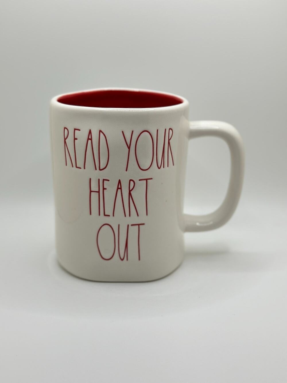 Read Your Heart Out Rae Dunn Mug- New!!